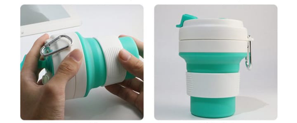 Collapsible Silicone Coffee Mug
